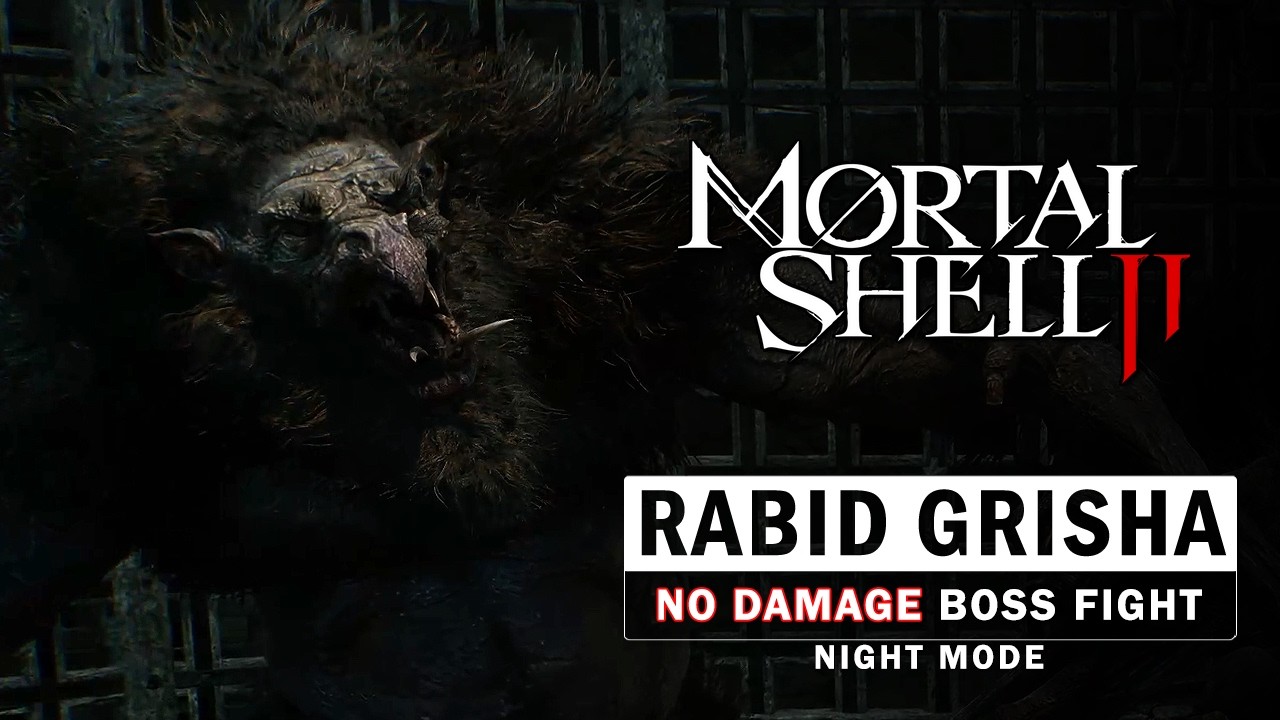 Mortal Shell 2 - Rabid Grisha Pack Boss Fight (No Damage / Night Mode)