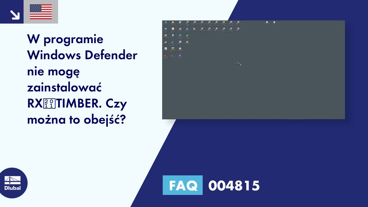 [PL] FAQ 004815 | W programie Windows Defender nie mogę zainstalować RX‑TIMBER. Czy można to obejść?