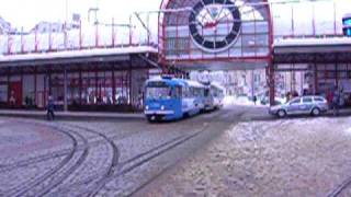 preview picture of video 'Tramvaje v Liberci (Trams in Liberec) Fugnerova, průjezd 11'