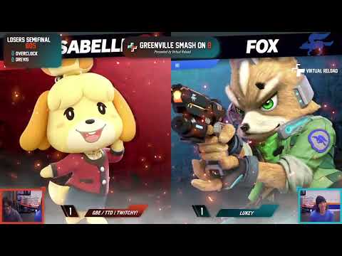 Greenville Smash On Monthly #8 - Losers Semi - Twitchy! vs lukey