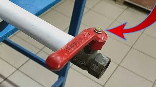 Secret of the ball valve that few people know about! I didn't believe it myself.