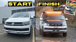 FORECOURT to FRONT PAGE. Every UPGRADE to VW Transporter
