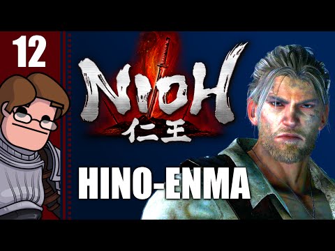 Let's Play Nioh (Beta) Part 12 - Hino-enma Boss Fight