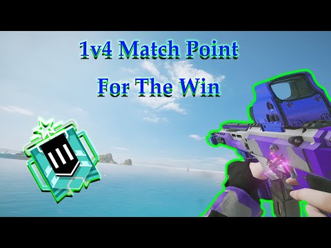 1v4 Match Point *Clutch* FTW - Rainbow Six Siege