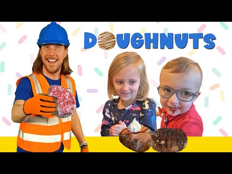 Handyman Hal explores a Donut Shop | Learn how Donuts are made | Fun Videos for Kids
