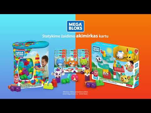 Mega Bloks „Šiaurės draugai“ video