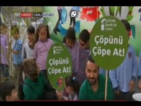 Çöpüme Sahip Çıkıyorum Eğitimi TRT Haber'de...