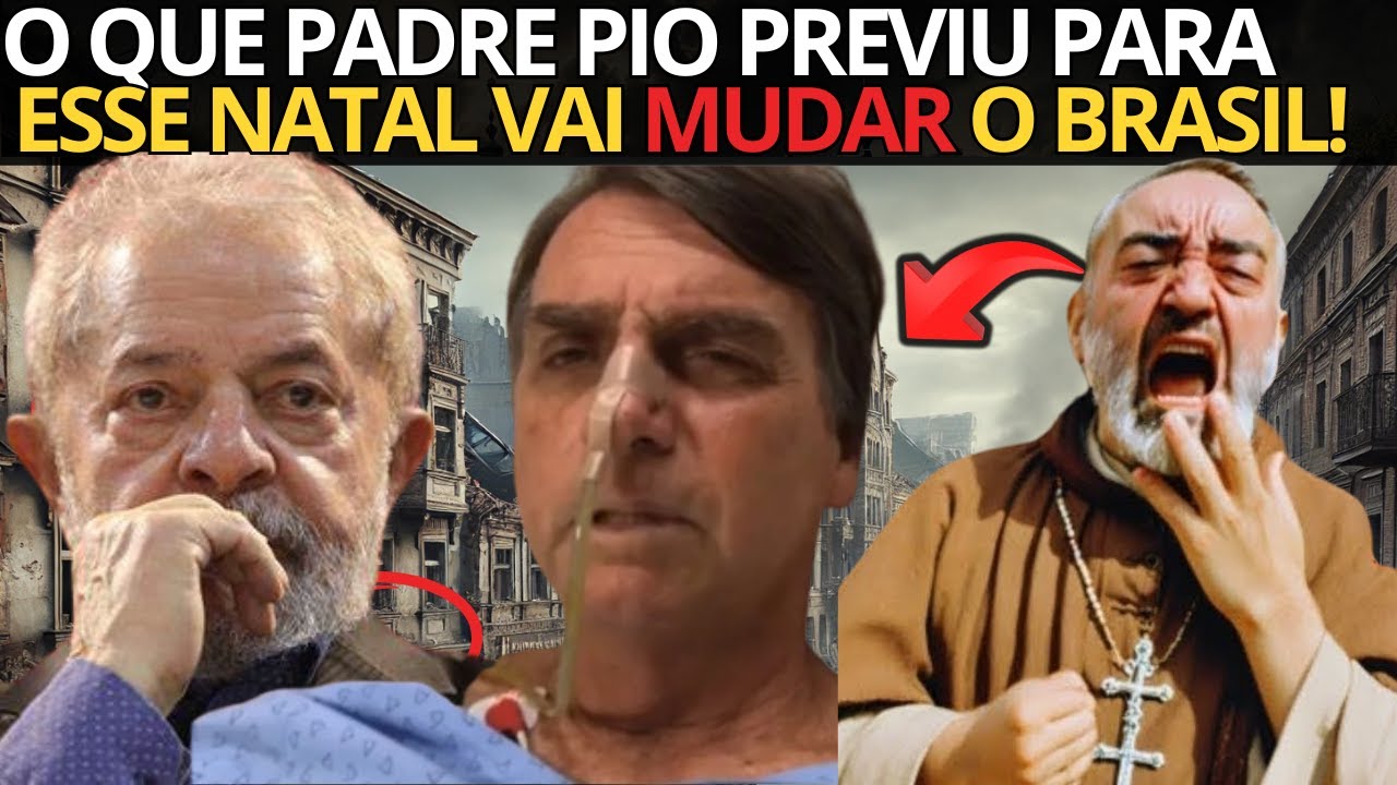 TERRÍVEL A previsão de padre pio para  natal de 2025 já está se tornando realidade!