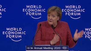 Davos 2020 - Special Address by Angela Merkel, Chancellor of the Federal Republic of Germany