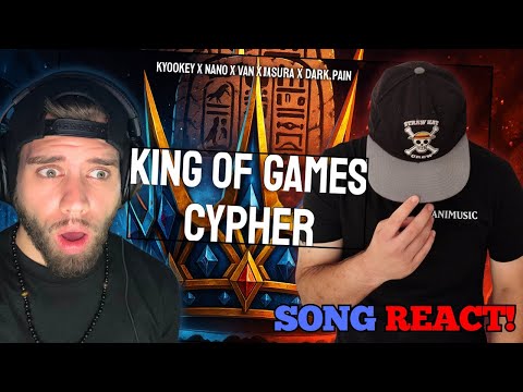 Time for the Ultimate Duell | KING OF GAMES CYPHER -  [Anime Rap] | Lipsy React Together!