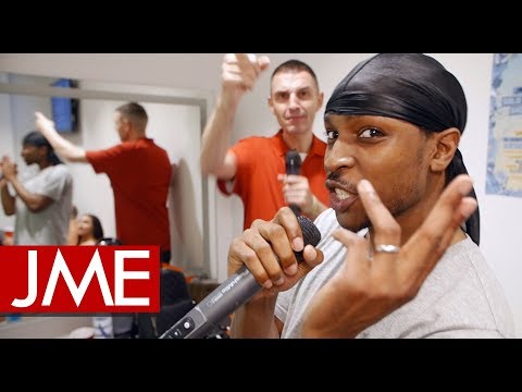 JME backstage #BBKtakeover special moment