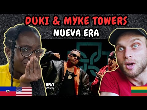 REACTION TO DUKI, Myke Towers - Nueva Era | FIRST TIME HEARING