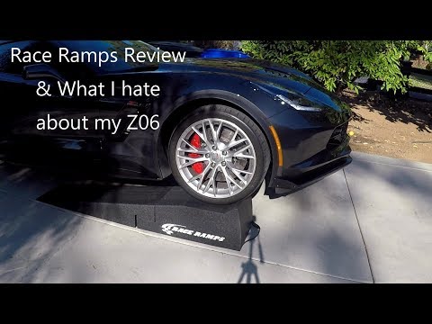 Race Ramps Review and What I hate about my 2017 Z06