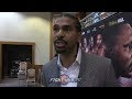 DAVID HAYE "CHISORA'S MENTALLY ON THE BALL, HES READY FOR WAR!"