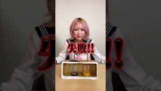 究極の2択!飲むならどっち?箱の中身当てチャレンジ!! #shorts
