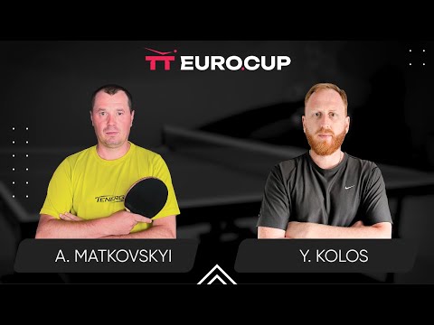 11:10 Andrii Matkovskyi - Yurii Kolos 05.02.2024 TT Euro.Cup Ukraine Professional. TABLE 3