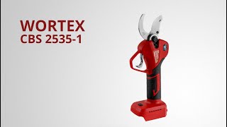 Li-ion Cordless Secateurs CBS 2535-1 WORTEX