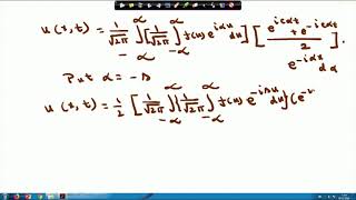 Solution of Partial Differential Equations using Fourier Transform - II
