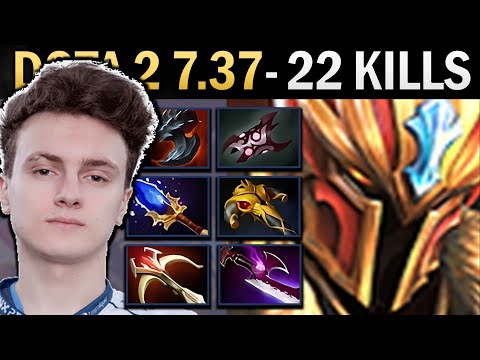 Dragon Knight Dota 7.37 Miracle with 22 Kills and Daedalus - TI13