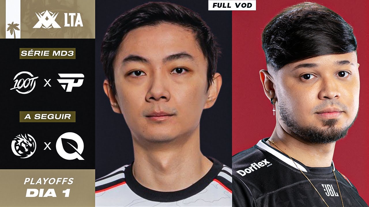 LTA Playoffs: PAIN x 100T e LEV x FLY | #LTA Official Co-stream