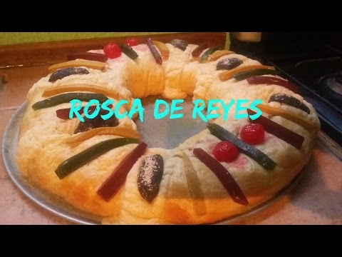 Rosca de reyes Receta Navideña /FABI CEA Video