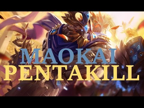 🔴 Victorious Maokai Video Skin Pentakill Ascension 🔴 League of Legends Preseason 7 🔴