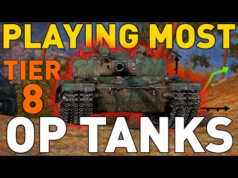 Playing the MOST OP Tier 8s in World of Tanks!
