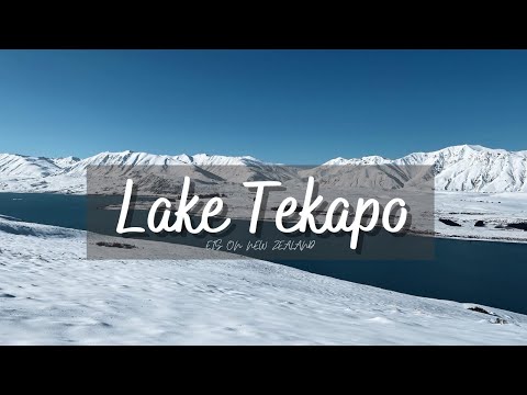 Lago Tekapo // Mount John Walkway com neve fresca NÃO é a melhor ideia 😂