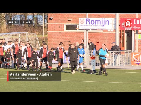 Samenvatting Aarlanderveen - Alphen (zaterdag 28 januari)