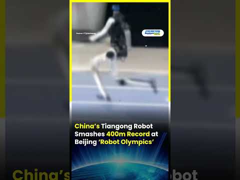 China’s Tiangong Robot Sets New 400m Record