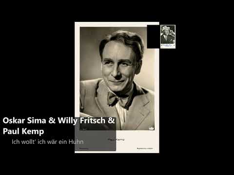 Oskar Sima & Willy Fritsch & Paul Kemp   Ich wollt' ich wär ein Huhn (1936)