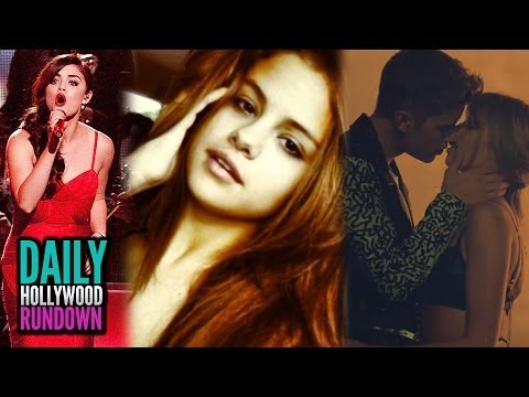 Selena Gomez Jealous of Justin's Music Video Kiss? Lucy Hale CMA Christmas Performance (VIDEO)!