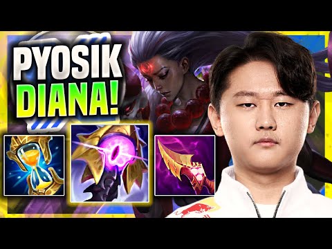PYOSIK TRIES DIANA JUNGLE WITH NEW BUFFS! - DRX Pyosik Plays Diana Jungle vs Udyr! | Season 11
