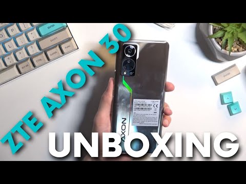 ZTE Axon 30 5G Unboxing & Quick Overview #zteaxon30