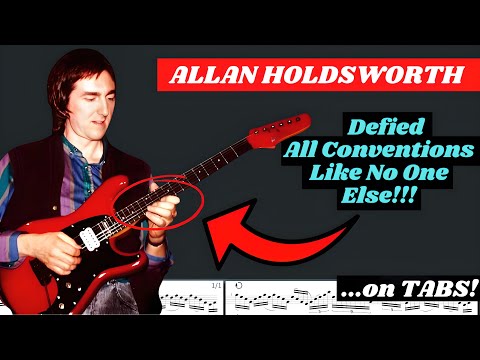 This GUITAR Genius Rewrote The RULES Of Jazz Fusion!!! ALLAN HOLDSWORTH
