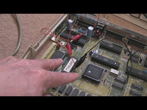Commodore Amiga A500 Repairs Part 5 (FDD Button / Keyboard / Find & fix DRAM faults / EPROM & Rev 5)