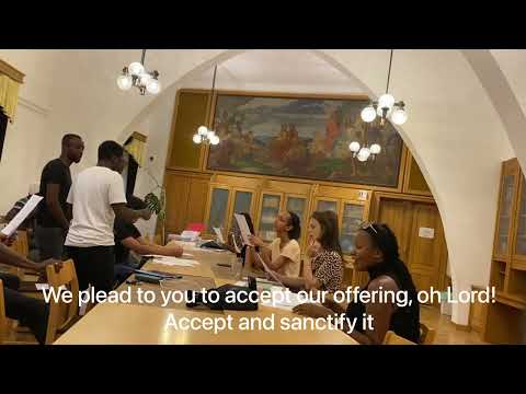 EZI CHUKWU NARA AJA ANYI - Obieli Udoka |St. Stephen Basilica Budapest English Community Choir