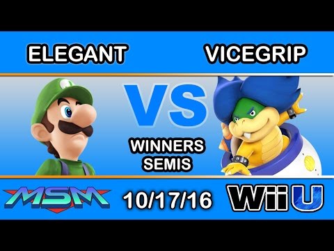 MSM 70 - eM | Elegant (Luigi) Vs. A2 | Vicegrip (Ludwig) Winners Semis - Smash Wii U