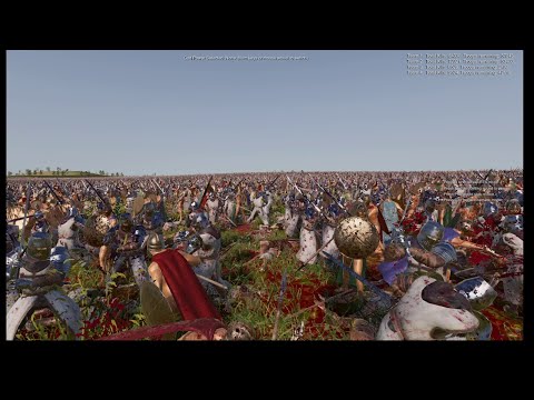 4 Army Riot. Romans, Heavy Knights, Egyptians and Spartans. UEBS2