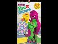 Barney S Fun Games Credits Comparison Original Version Vs Later Version