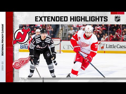 New Jersey Devils vs Detroit Red Wings Dec 18, 2021 HIGHLIGHTS