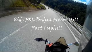 preview picture of video 'Ride santai 2 FXR Fraser Hill part 1 uphill HD'
