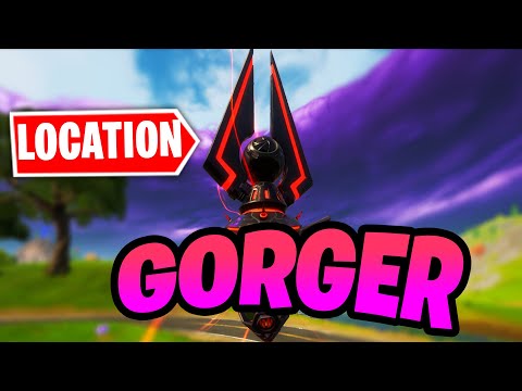 How to Destroy a GORGER (Robot BOSS) Easiest way! (Fortnite Gorger Locations, Gatherer Location)