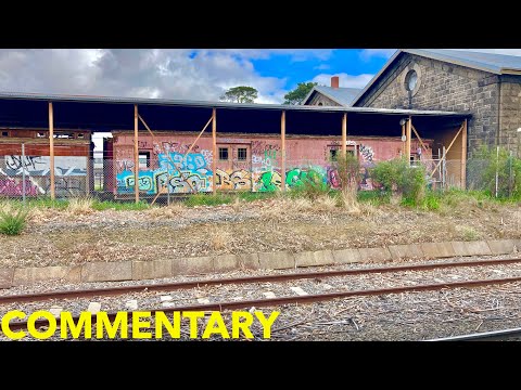 Exploring the Remnants of the Ballarat East Station (with Commentary)