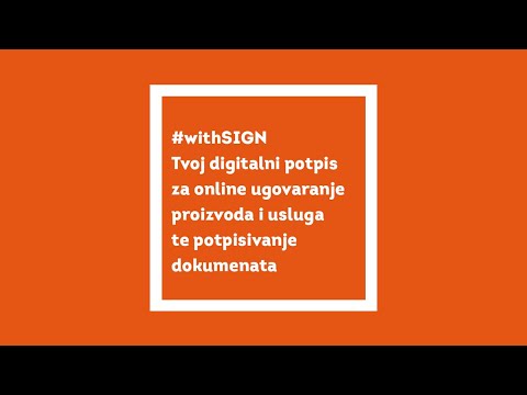 #withSIGN - potpisivanje dokumenata online