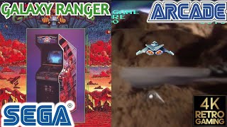 Galaxy Ranger Arcade ( Sega 1983 ) 4k Gameplay