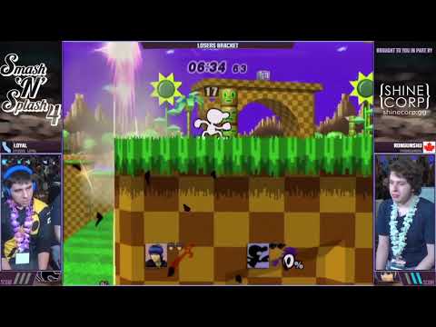 Loyal (GnW) vs Rongunshu (Marth) - Smash 'N' Splash 4 PM Top 32