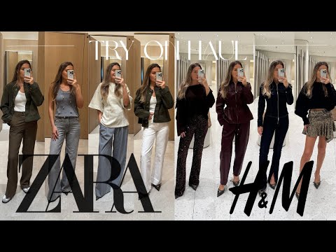 Latest ZARA and H&M *** | TRY on haul | ***