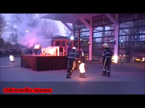 Spectaculere opening nieuwe brandweer kazerne Leeuwarden Hoofdpost