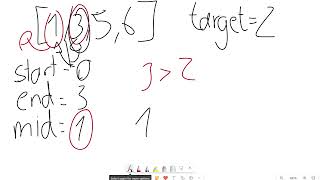 LeetCode 35: Search Insert Position | Binary Search Explained (JavaScript)